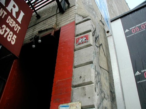 day bowery space invader day bowery space invader